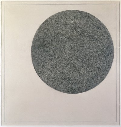 Suprematistický prvek: kruh (olej na plátně, 20. století) od Kazimir Severinovich Malevich