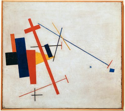 Suprematistická kompozice (olej na plátně) od Kazimir Severinovich Malevich