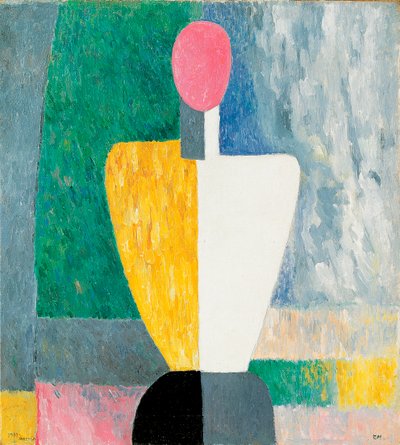 Postava trupu s růžovým obličejem, 1928-1932. od Kazimir Severinovich Malevich