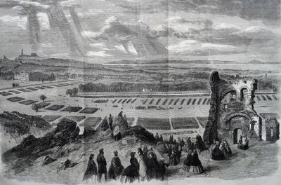 Přehlídka střeleckých dobrovolníků Jejího Veličenstva, 1860 od Keeley Halswelle