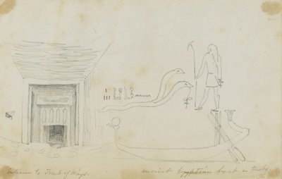 Vchod do královské hrobky, Egypt od Kellogg, Miner Kilbourne