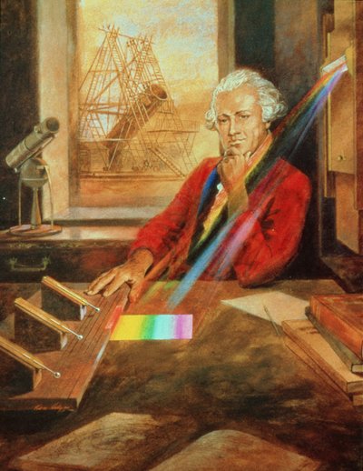 Sir William Herschel (1738-1822) od Ken Hodges