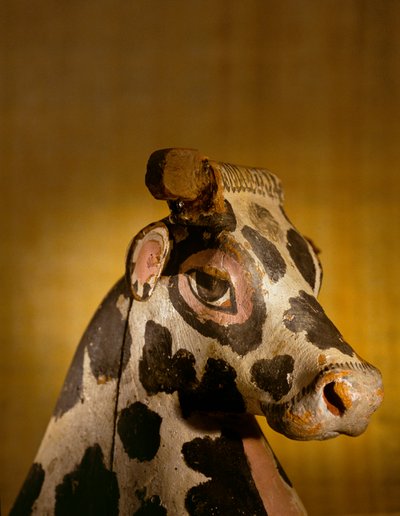Hlava hovězí bohyně; Amenhotep II; KV35; Údolí králů, 2009 (foto) od Kenneth Garrett
