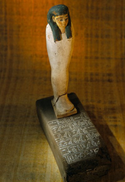 Magická cihla, Thutmosis IV; KV 43. "Magické cihly" se často umisťovaly do výklenků v..., 2009 (foto) od Kenneth Garrett