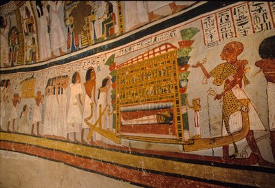 Royova hrobka; pohřební průvod, ; 18. dynastie. Údolí šlechticů; Théby; Egypt; Ne... od Kenneth Garrett