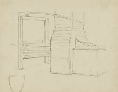 (Rotunda Kapitolu státu Iowa) (Výrobky, studie pro panel) od Kenyon Cox