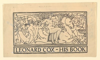 Knihovna pro Leonarda Coxe od Kenyon Cox