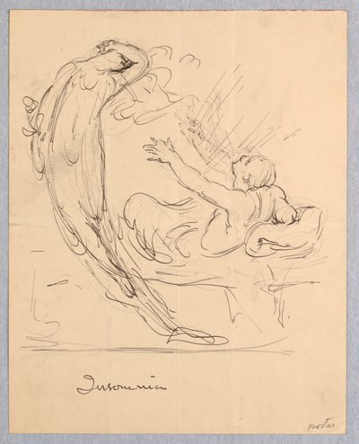 "Insomnia," Studie pro plakát pro Paine
