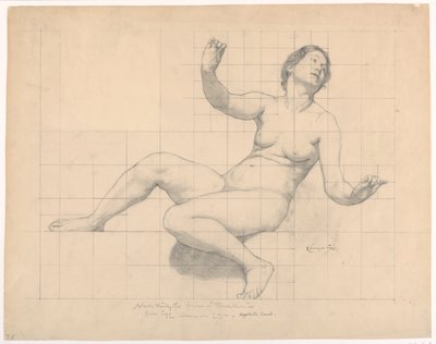 Studie na téma „The Common Law“, „The Reign of the Law“, Appellate Division Court House, New York, NY od Kenyon Cox