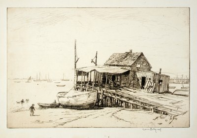 Přístaviště Fish Wharf, Gloucester od Kerr Eby