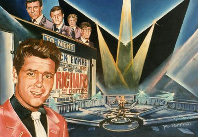 Přesunout ! Ke hvězdě (Cliff Richard) (malba) od Kevin Parrish