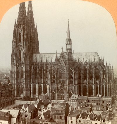 Kolínská katedrála, Kolín nad Rýnem, Německo, c1900. od Keystone View Company