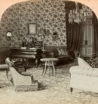 Předsednictvo, sídlo Lorda Robertse, Bloemfontein, Jižní Afrika, 1900. od Keystone View Company