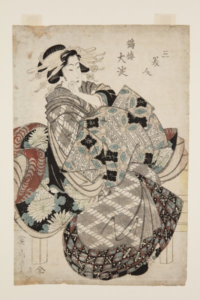 ?yodo of the Tsuru-r? (Tsuru-r? ?yodo) (colour woodblock print) od Kikukawa Eizan