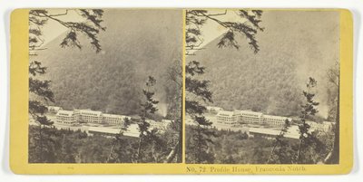 Profile House, Franconia Notch, 185575. Tvůrci: Kilburn Brothers, BW Kilburn. od Kilburn Brothers, BW Kilburn