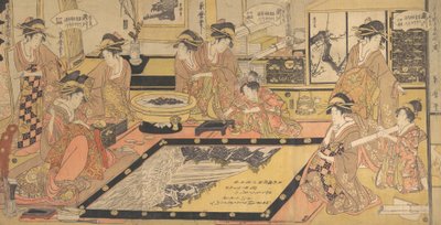 Votivní obrázek, který má být darován Kannonovi z Asakusy..., ca. 1800. od Kitagawa Kikumaro