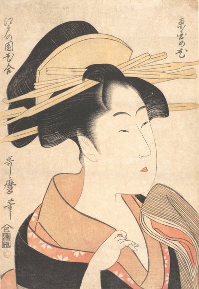 Květiny Azumaya? 1790. od Kitagawa Utamaro