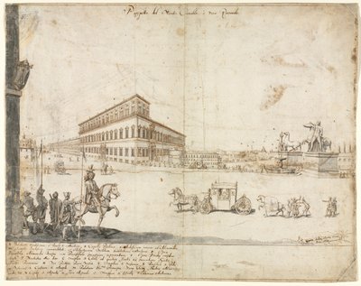 Osmnáct pohledů na Řím: Quirinale od Kitagawa Utamaro