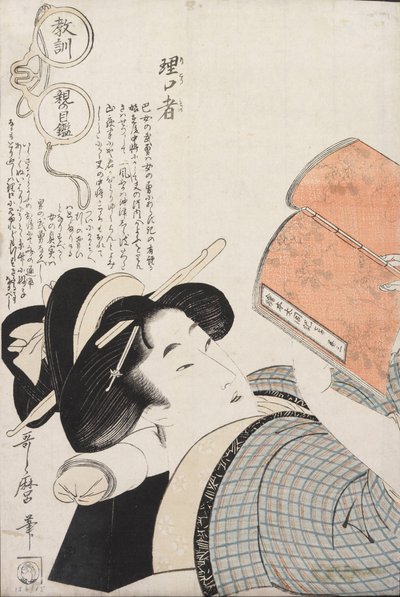 Rikomono (Vševěd) od Kitagawa Utamaro