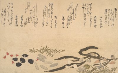 Mušle pod vodou, 1790. od Kitagawa Utamaro