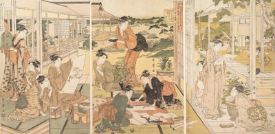 Čtyři úspěchy Kinkišóga, ca. 1788-90. od Kitagawa Utamaro