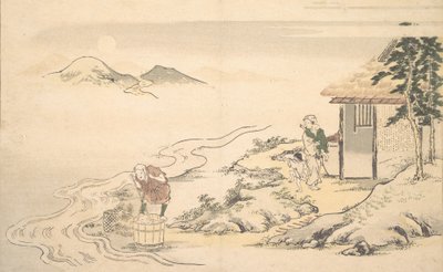Úplněk v době sklizně Imo, 8. měsíc, 1789. od Kitagawa Utamaro
