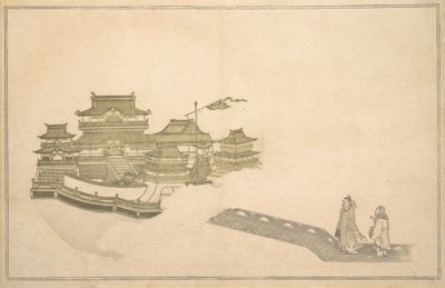 Palác na Měsíci, 8. měsíc, 1789. od Kitagawa Utamaro