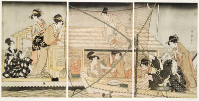 Scoop-Net od Kitagawa Utamaro