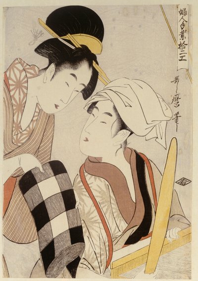 Neznámý obrázek od Kitagawa Utamaro