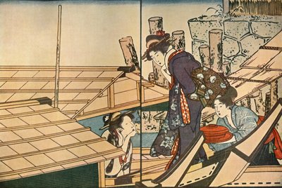 Ženy na lodi, 1801, 1924. od Kitagawa Utamaro