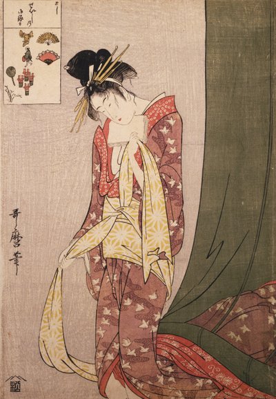 Ôgiya Hanaôgi od Kitagawa Utamaro