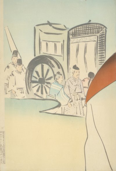 Lady Sei Shonagon od Kiyochika Kobayashi