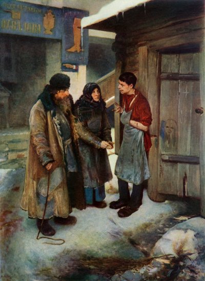 „Na návštěvě u jejich syna“, 1894, 1965. od Klavdi Vasilevich Lebedev