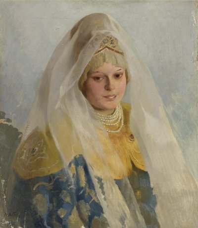 Manželka Boyars od Klavdiy Vasilievich Lebedev