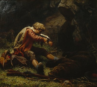 Lovec zraněných medvědů od Knud Bergslien