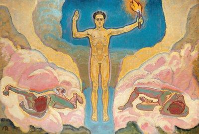 Das Licht - Světlo... (olej na plátně) od Koloman Moser