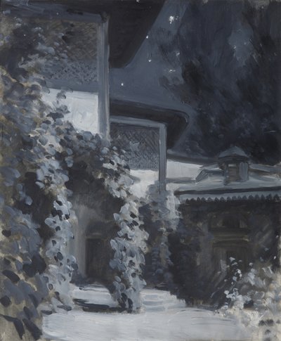 Bachčisarajský palác. Ilustrace k básni Fontána Bahçesaray od A. Puškina od Konstantin Alekseevich Korovin