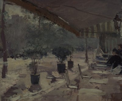 Kavárna v Paříži, 90. léta 19. století od Konstantin Alekseevich Korovin