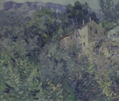 Jižní Francie, 1908 od Konstantin Alekseevich Korovin