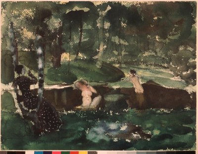Koupající se od Konstantin Andreevic Somov