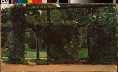 Háj. Obraz Konstantina (Constantina) Andrejeviče Somova (1869-1939), olej na plátně od Konstantin Andreevic Somov