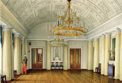 Maurský sál, Zimní palác od Konstantin Andreyevich Ukhtomsky