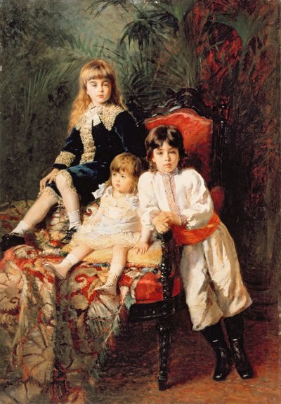 Děti pana Balashova od Konstantin Egorovich Makovsky