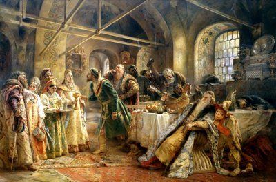 Obřad polibku, 1895. od Konstantin Egorovich Makovsky