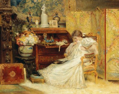 Něžné stvoření. od Konstantin Egorovich Makovsky