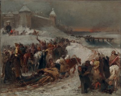 Čas potíží od Konstantin Egorovich Makovsky