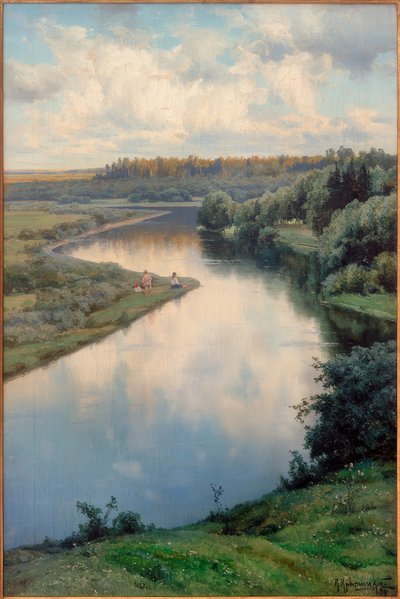 V Oka od Konstantin Jakowlewitsch Kryshitzkij