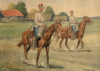 kozáci od Konstantin Nikolayevich Chichagov