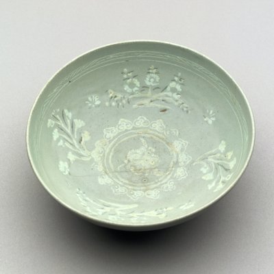 Mísa s celadonovou glazurou, 1250-1350 (keramická) od Korean School
