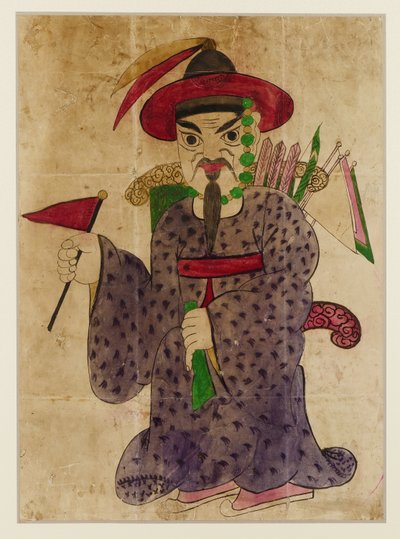 Generál Choi-yung, konec 19. století (akvarel a tuš) od Korean School